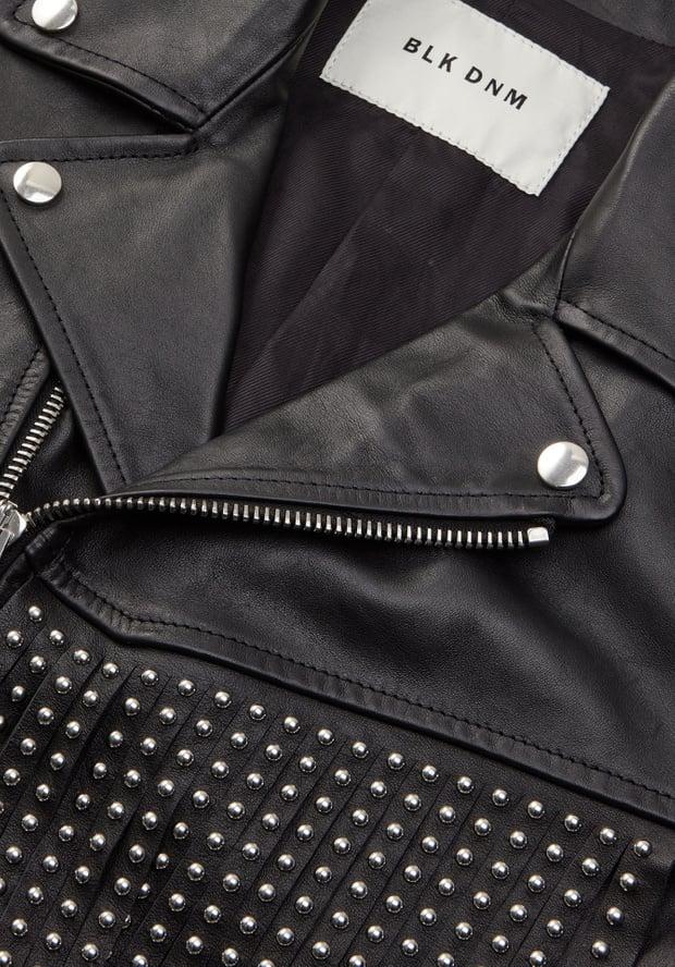 Blk Dnm LEATHER JACKET 17 CONNECTED FASHION