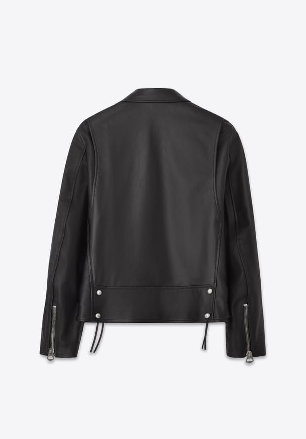 Blk Dnm LEATHER JACKET 65 BLACK