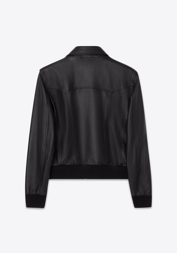 Blk Dnm LEATHER JACKET 70 CONNECTED FASHION
