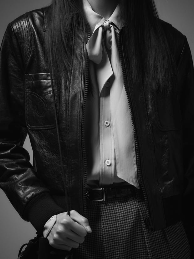 Blk Dnm LEATHER JACKET 70 CONNECTED FASHION