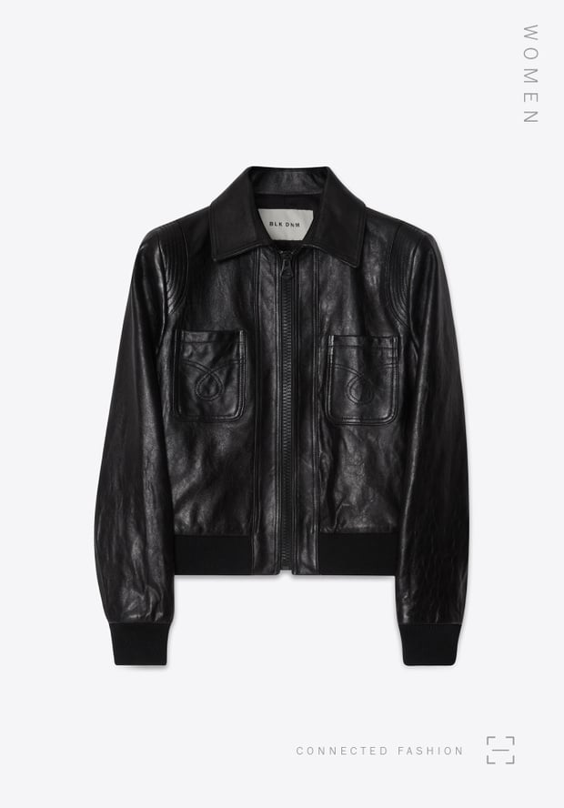 blk dnm LEATHER JACKET 70 CONNECTED FASHION