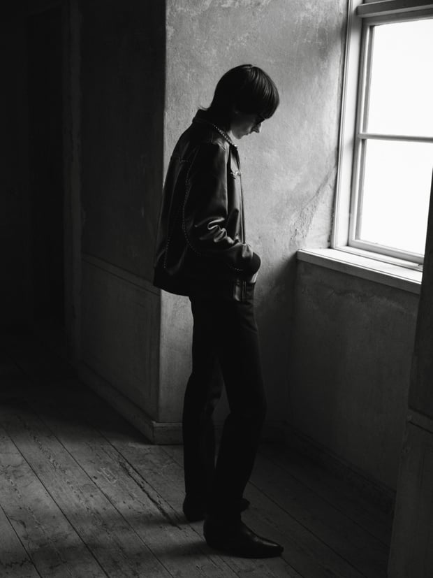 Blk Dnm LEATHER JACKET 77 CONNECTED FASHION