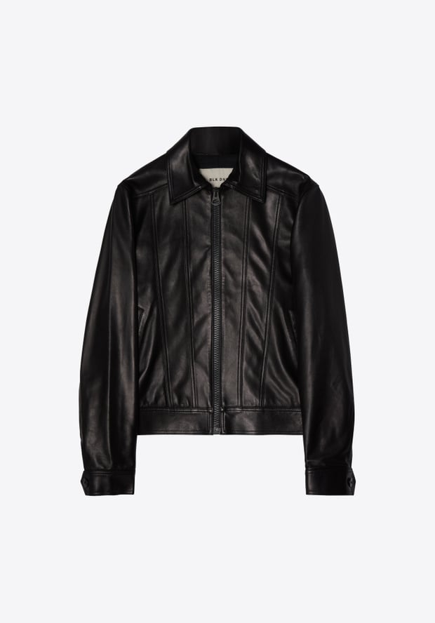 Blk Dnm LEATHER JACKET 79 BLACK