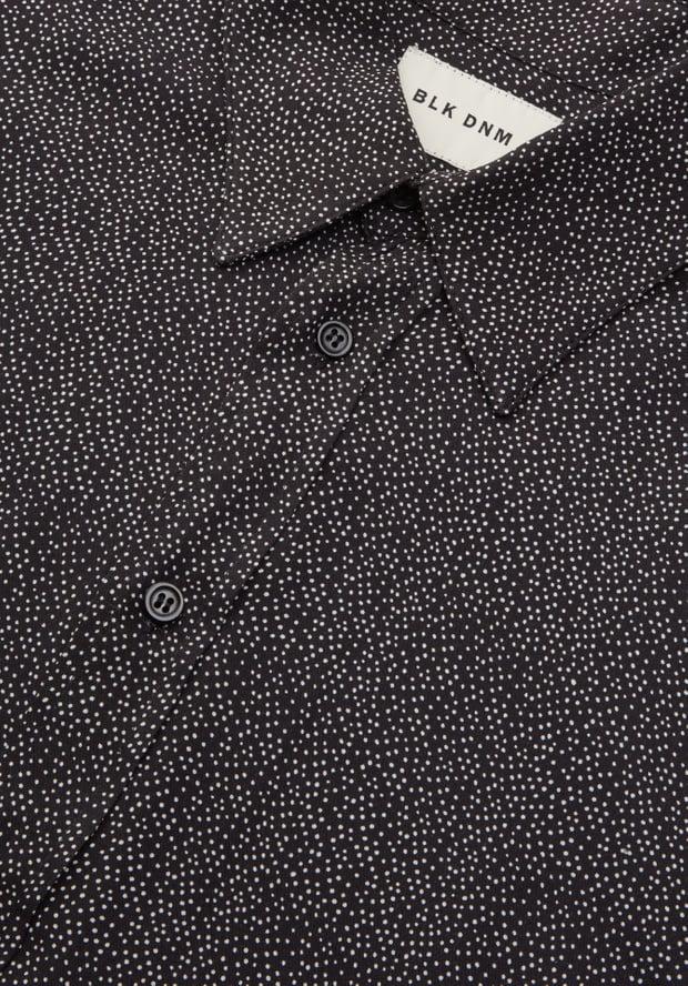 Blk Dnm SHIRT 01 BLACK MINI DOT