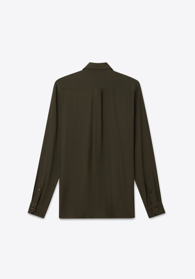 Blk Dnm SHIRT 04 SAFARI GREEN