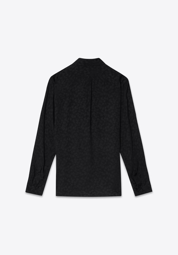 Blk Dnm SHIRT 11 BLACK JACQUARD
