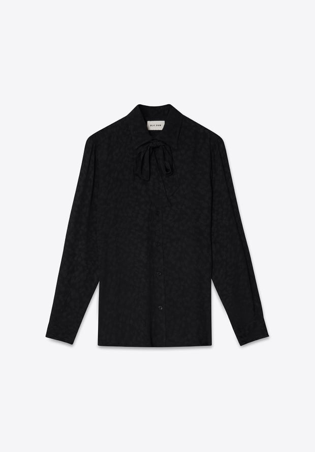 blk dnm SHIRT 11 BLACK JACQUARD