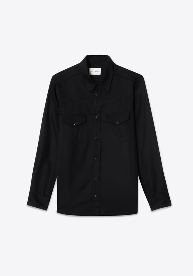 Blk Dnm SHIRT 15 BLACK