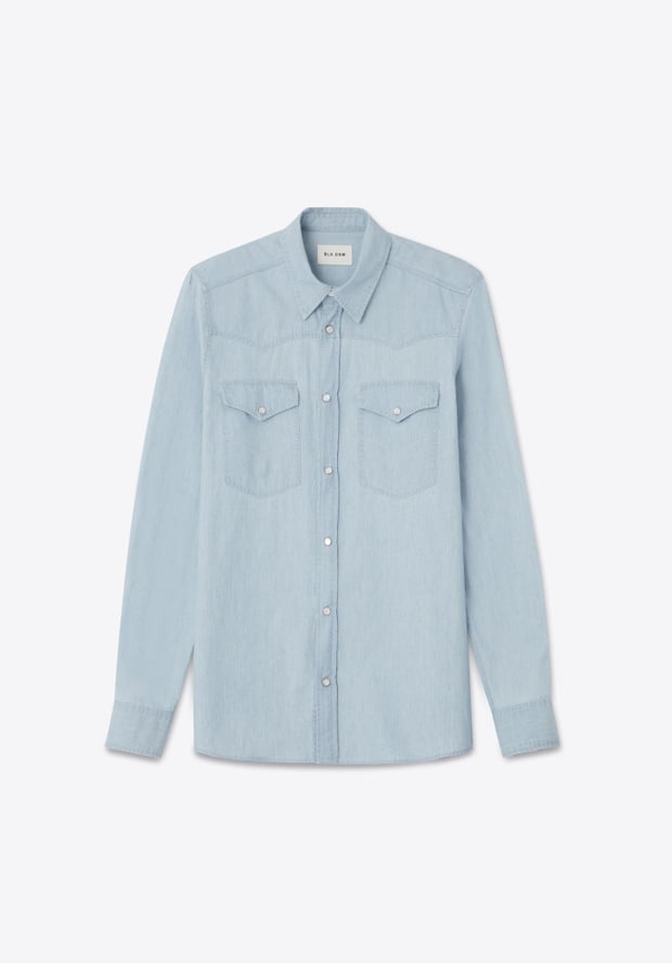 Blk Dnm SHIRT 15 PALE BLUE