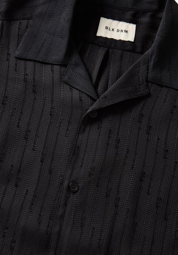 Blk Dnm SHIRT 55 BLACK JACQUARD