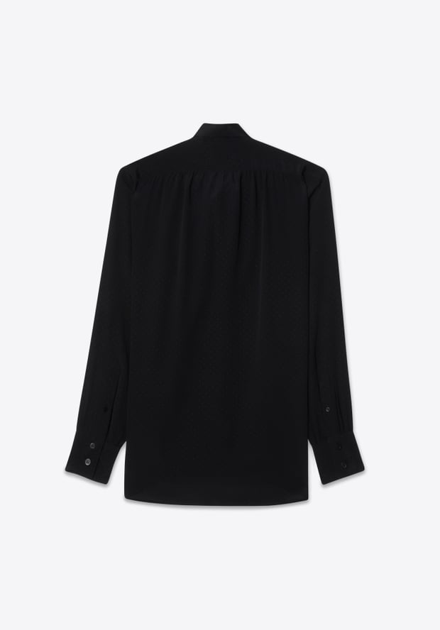 Blk Dnm SHIRT 69 BLACK DOT JACQUARD
