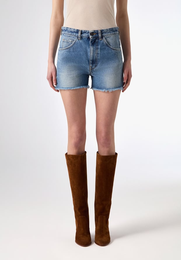 blk dnm SHORTS 92 VINTAGE BLUE