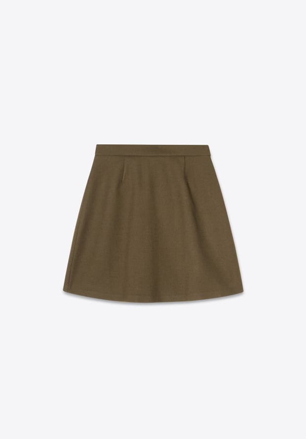 Blk Dnm SKIRT 74