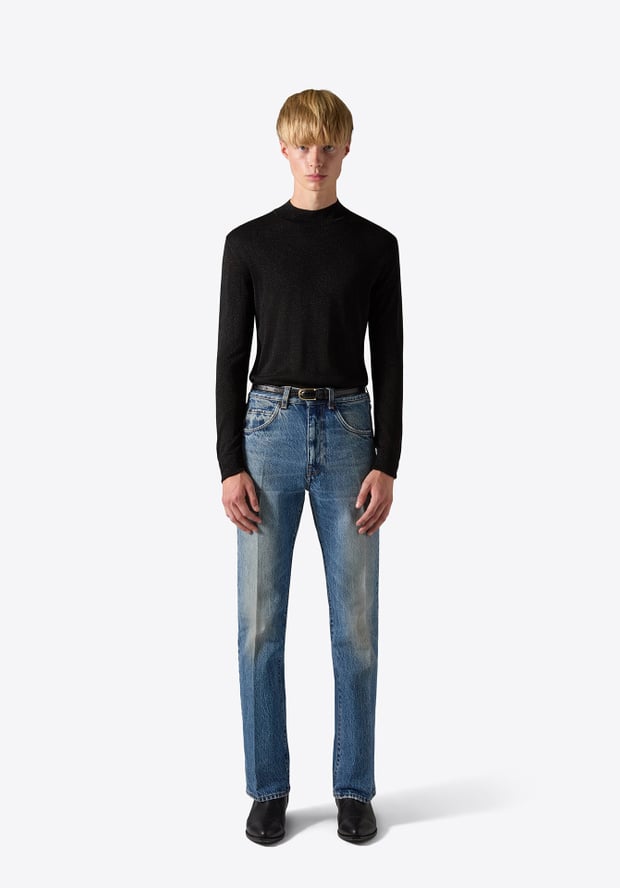 blk dnm SWEATER 71 BLACK METALLIC