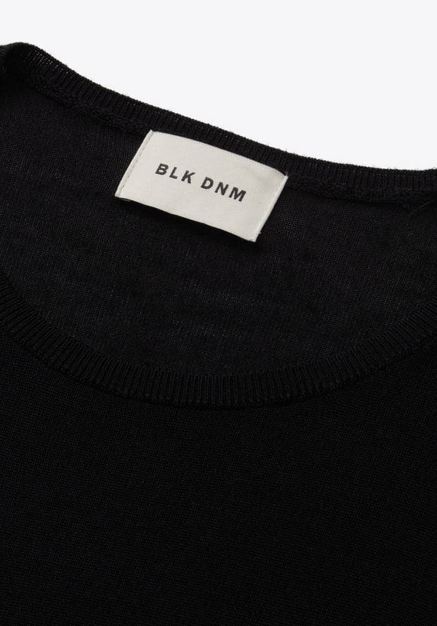 Blk Dnm SWEATER TEE 51 BLACK