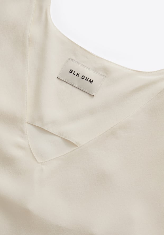 Blk Dnm TANK TOP 14 OFF WHITE