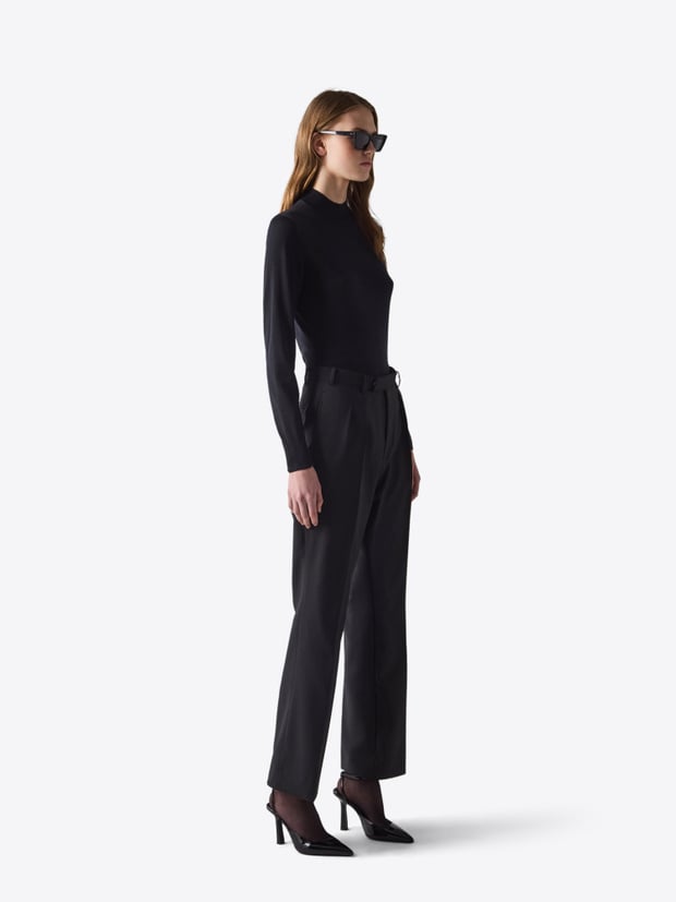 Blk Dnm TROUSER 52 BLACK