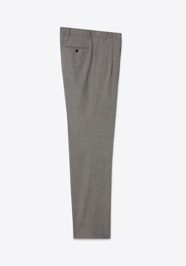 Blk Dnm TROUSER 55 BLACK SHARKTOOTH