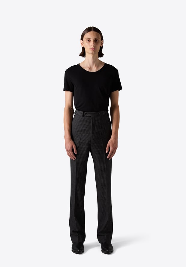 blk dnm TROUSER 77 ANTHRACITE PINTSTRIPE