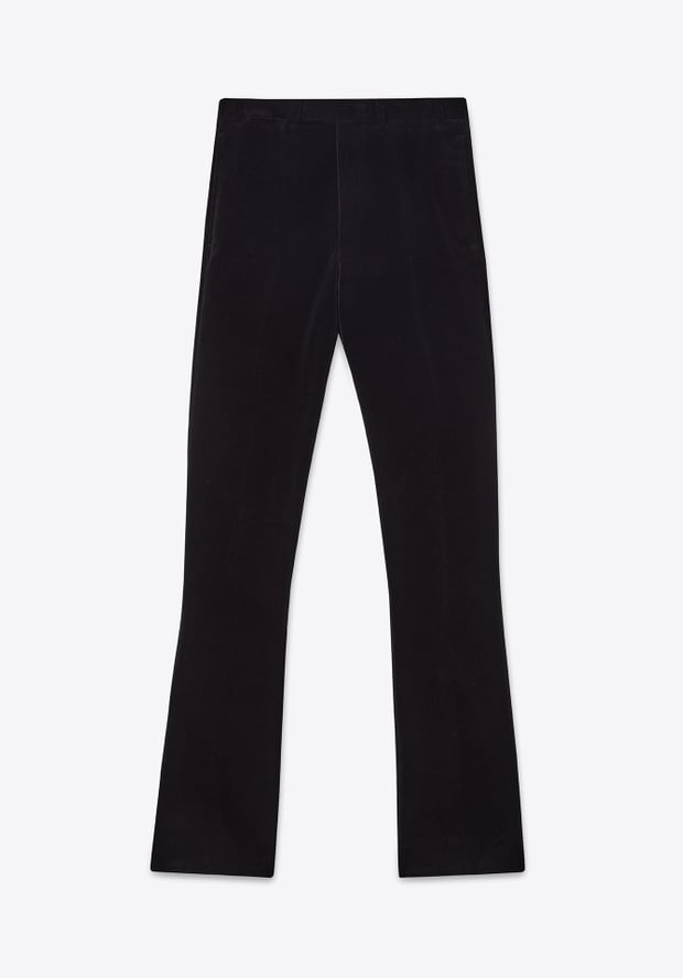 Blk Dnm TROUSER 77 BLACK VELVET
