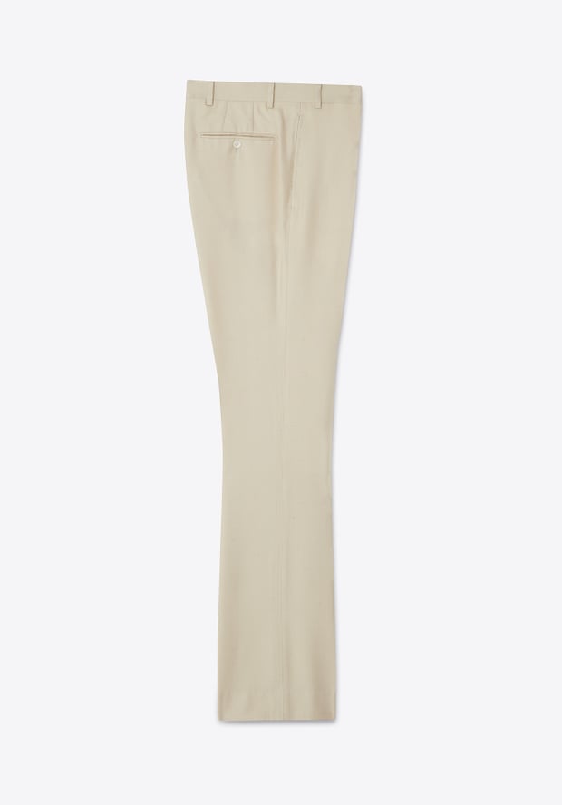 Blk Dnm TROUSER 78 CREAM
