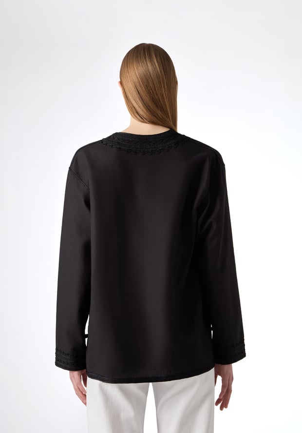 Blk Dnm TUNIC 177 BLACK
