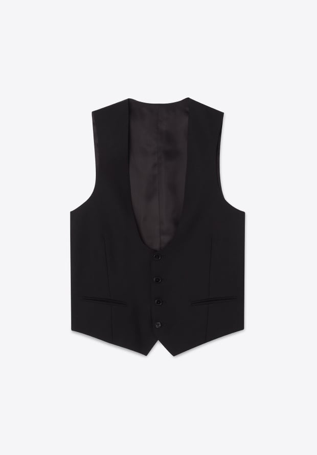 Blk Dnm VEST 78 BLACK