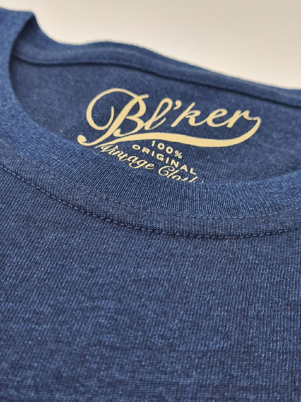 Bl'ker Men's T-shirt Freeport Indigo Jersey Indigo