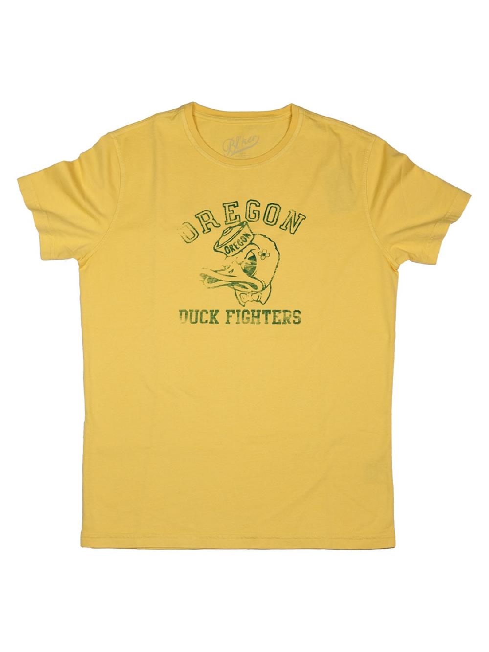 bl'ker Men's T-shirt Graphic Oregon Duck Fighter