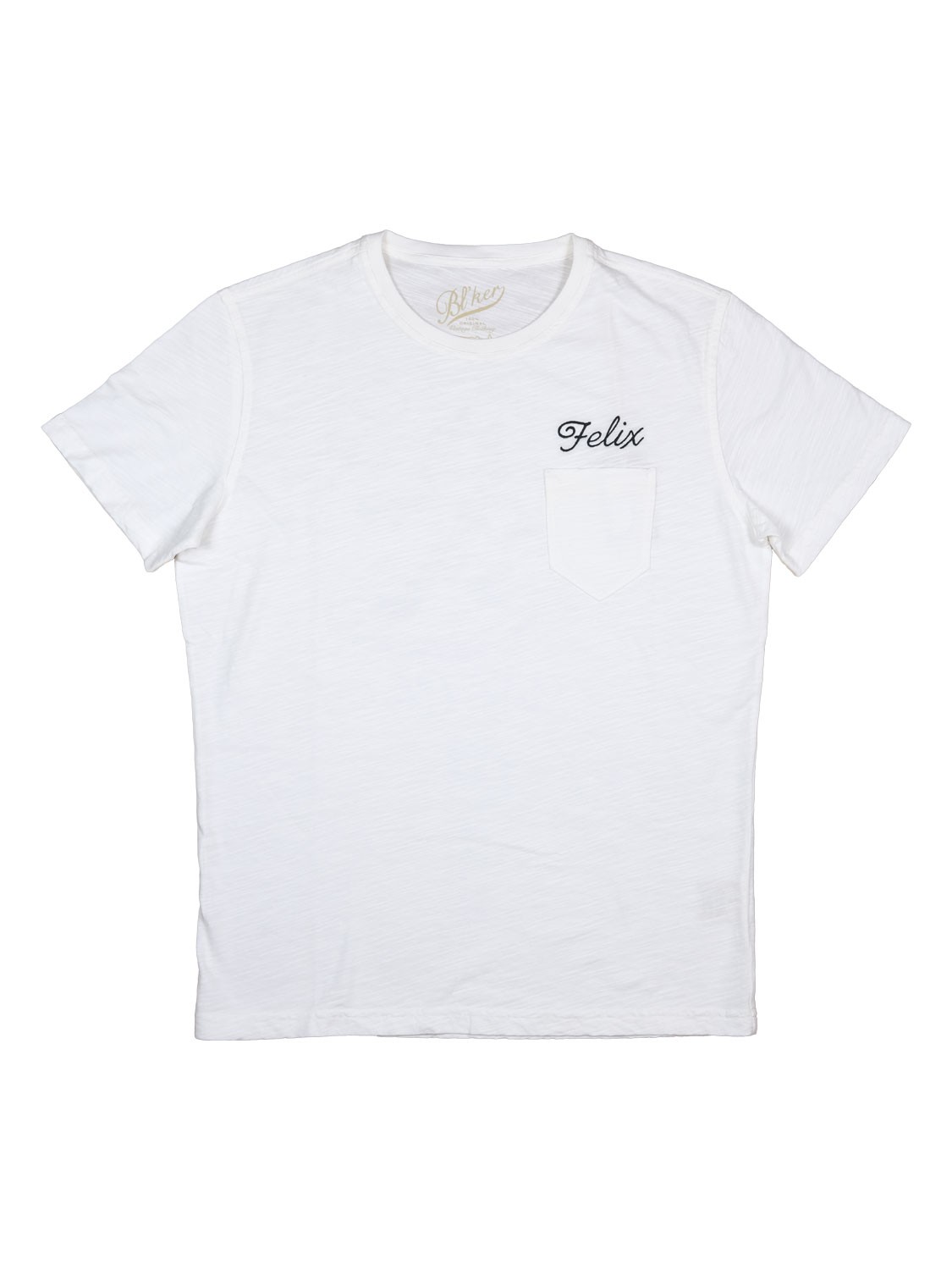 bl'ker Men's T-shirt Graphic Surf Club Felix White