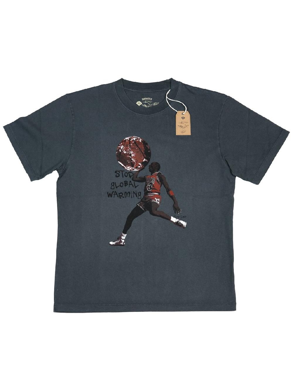 bl'ker Men's T-shirt HG Global Warming White