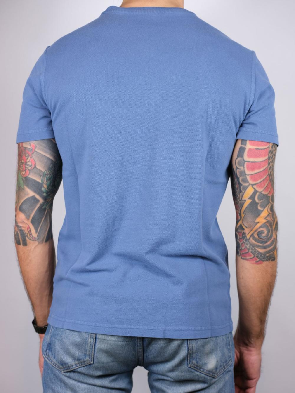 Bl'ker Men's T-shirt Orchard Piquet Royal