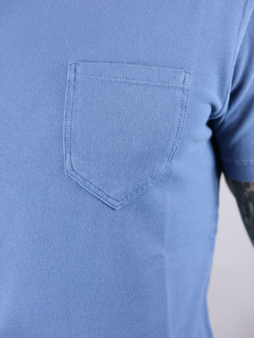Bl'ker Men's T-shirt Orchard Piquet Royal
