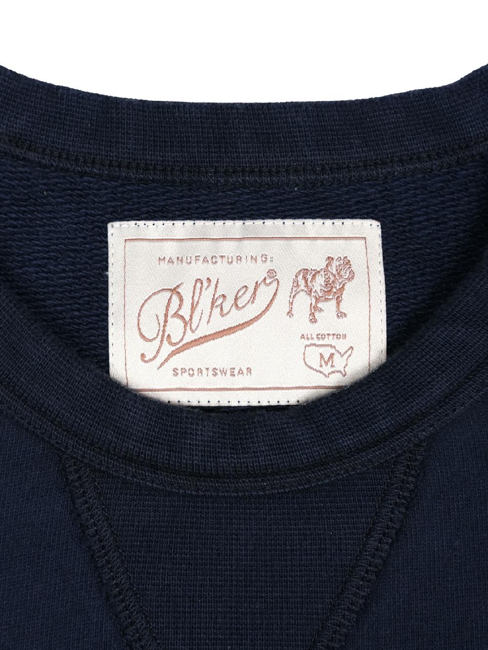 Bl'ker Men's Sweatshirt Graphic Buena Vista Melange Grey