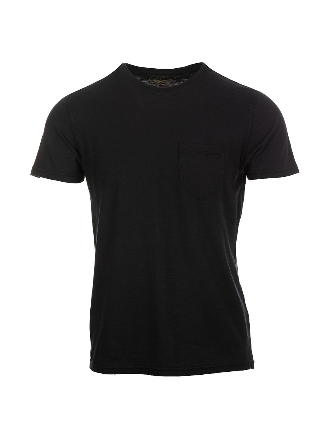 Bl'ker Men's T-shirt Casco Bay Fiammata Faded Black