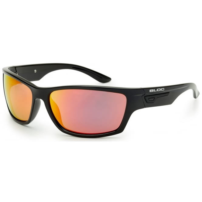 bloc eyewear Bloc Bail XR460 SHINY BLACK RED MIRROR