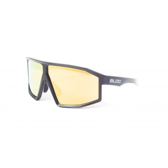 bloc eyewear Bloc Blade 2 BL120 black gold mirror Cat3