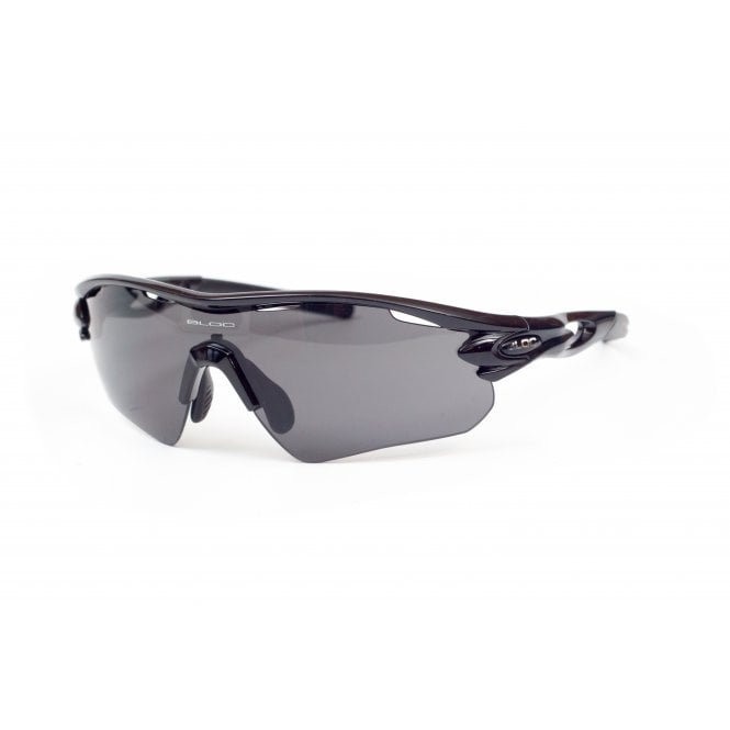 bloc eyewear Bloc Bourke X816 shiny black / grey Cat3