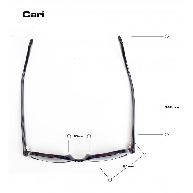 Bloc Eyewear Bloc Cari FF150 Shiny Black/Grey Graduated Cat.3