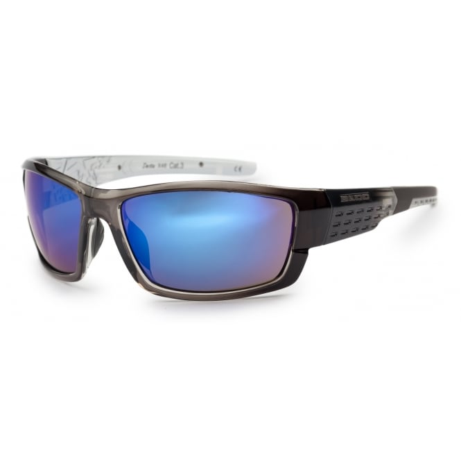 bloc eyewear Bloc Delta X46 X46 DELTA CRYSTAL BLACK BLUE MIRROR