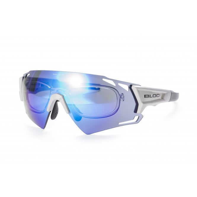 bloc eyewear Bloc Rhode XR Putty/Blue Mirror bloc eyewear Bloc Rhode XR Putty/Blue Mirror