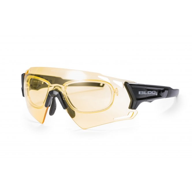 Bloc Eyewear Bloc Rhode XR Shiny Black/Red Mirror