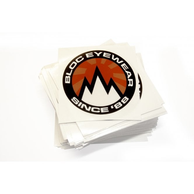 Bloc Eyewear Bloc Sticker Pack Bloc Vinyl Stickers
