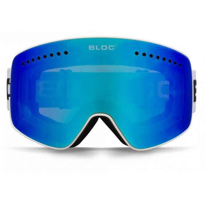 Bloc Eyewear Bloc Fifty Five G550 Interchangeable 2 Lens Matt White/Magnetic 2 Lens System