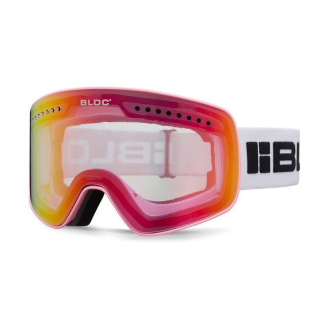 bloc eyewear Bloc Fifty Five G553 Interchangeable 2 lens Matt Pink/Magnetic 2 lens system