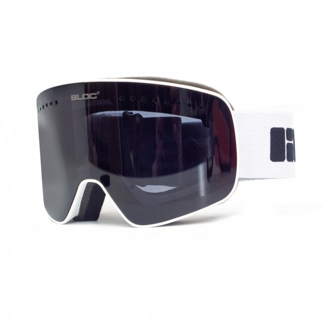 bloc eyewear Bloc Fifty Five G555 Interchangeable 2 lens Matt White/Magnetic 2 lens system