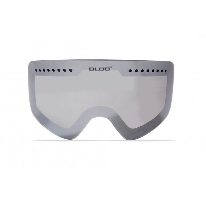 bloc eyewear Bloc Fifty-Five Lens MAGNETIC SILVER MIRROR CAT 3
