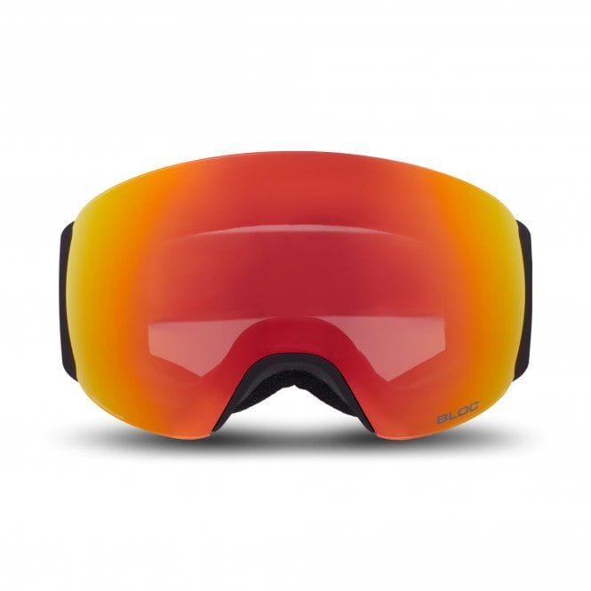 Bloc Eyewear Bloc Forty Five G991 Matt Black/Dark Brown Red Mirror Cat3