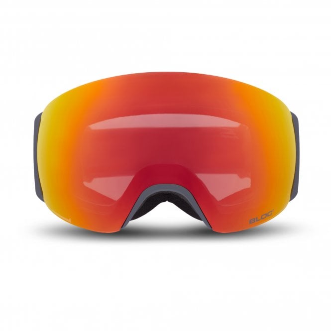 Bloc Eyewear Bloc Forty Five G992 Matt Anthracite/Dark Brown Red Mirror Cat3