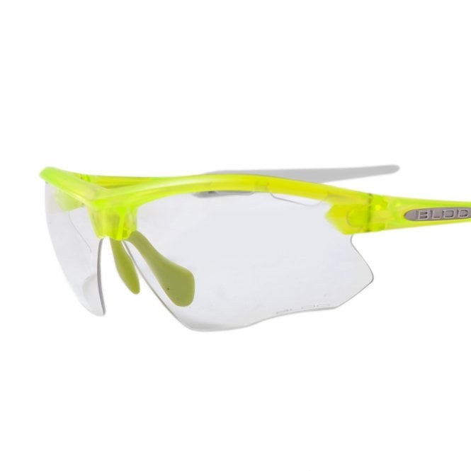 bloc eyewear Bloc Fox Frame Only Trans Lime FFT1 trans Lime